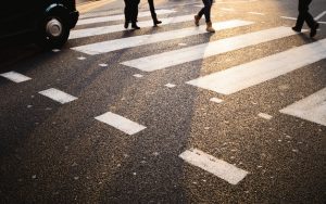 pedestrian claim against driver
